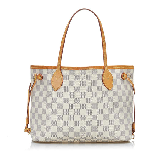 Louis Vuitton Damier Azur Neverfull PM (SHG-9tdQC7)