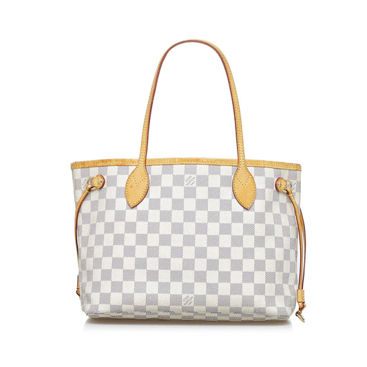 Louis Vuitton Damier Azur Neverfull PM (SHG-qMgFa9)