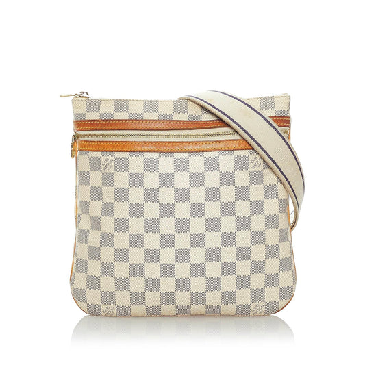Louis Vuitton Damier Azur Pochette Bosphore (SHG-31626)