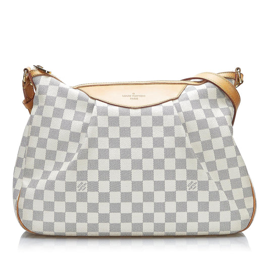 Louis Vuitton Damier Azur Siracusa PM (SHG-h0sgvY)
