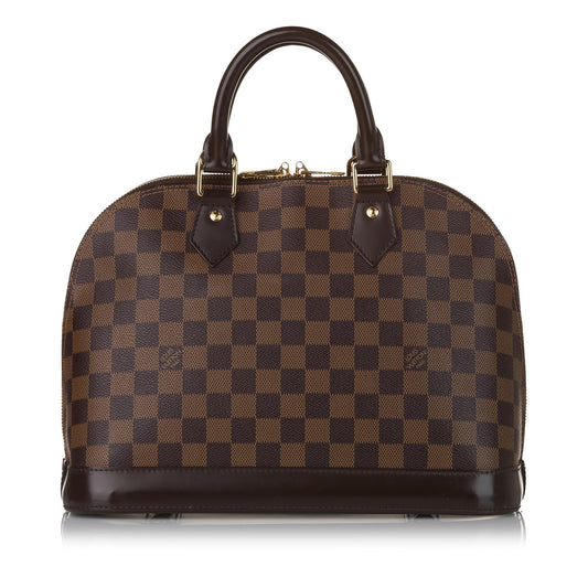 Louis Vuitton Damier Ebene Alma PM (SHG-32093)