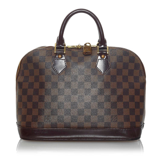 Louis Vuitton Damier Ebene Alma PM (SHG-37259)