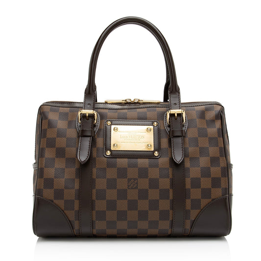 Louis Vuitton Damier Ebene Berkeley Satchel (SHF-6LUUJR)