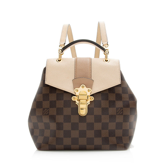 Louis Vuitton Damier Ebene Clapton Backpack (SHF-21553)