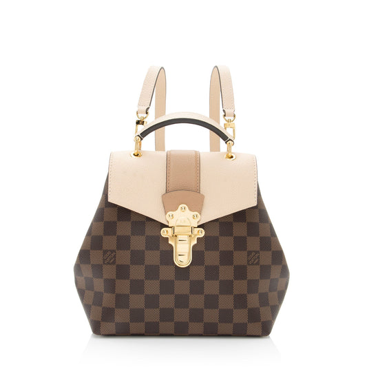 Louis Vuitton Damier Ebene Clapton Backpack (SHF-aPpZ3Z)