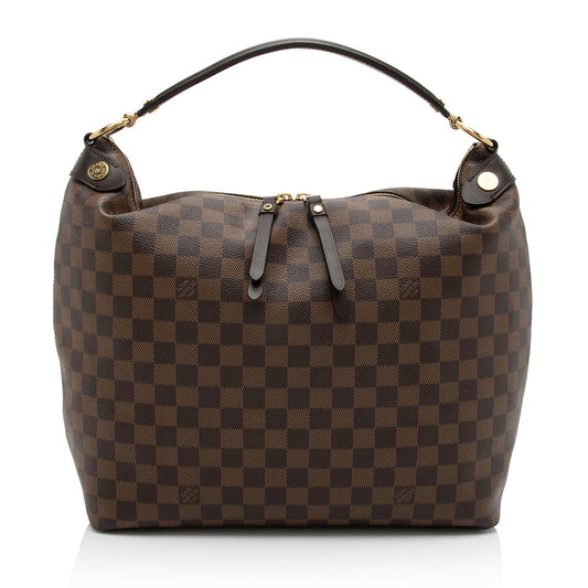Louis Vuitton Damier Ebene Duomo Hobo (SHF-hR8ypX)