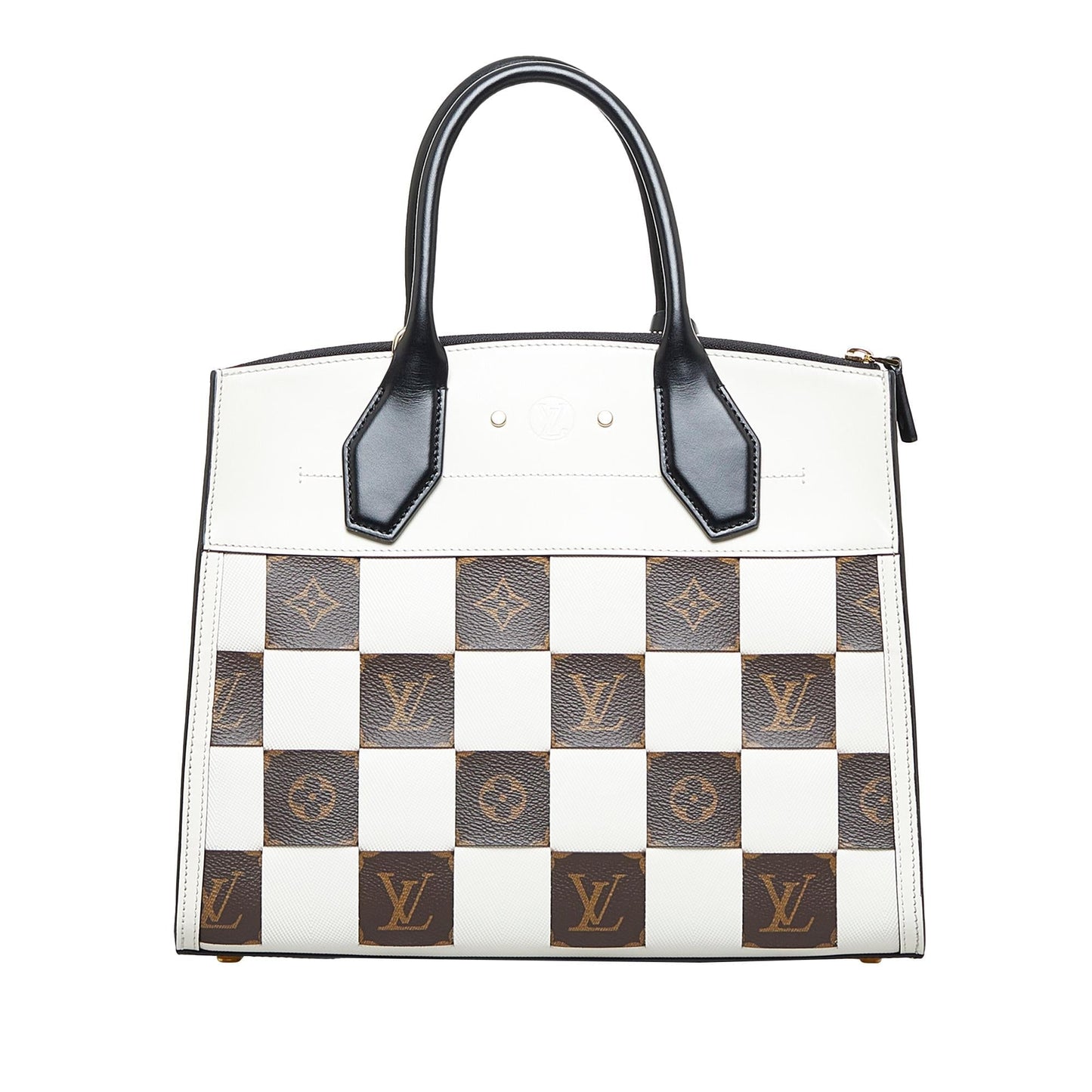 Louis Vuitton Damier Tressage City Steamer MM (SHG-tJRcCJ)
