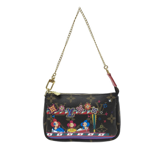 Louis Vuitton Mini Monogram Vivienne Christmas Pochette Accessoires (SHG-G6IN2q)