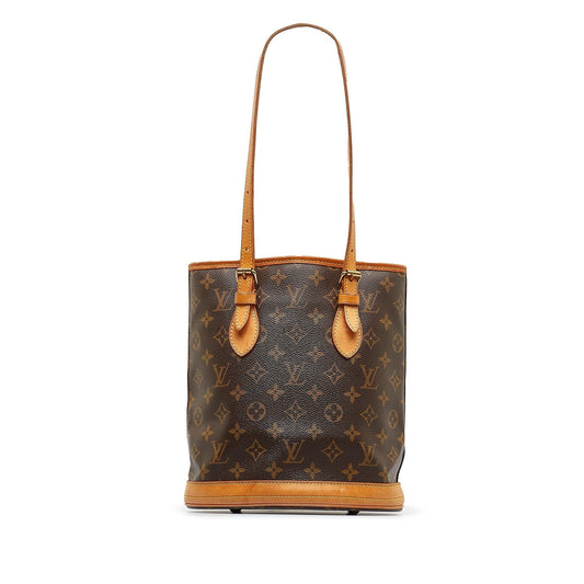 Louis Vuitton Monogram Bucket PM (SHG-eYaucb)