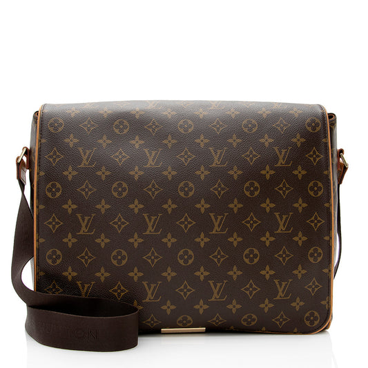 Louis Vuitton Monogram Canvas Abbesses Messenger Bag (SHF-20882)