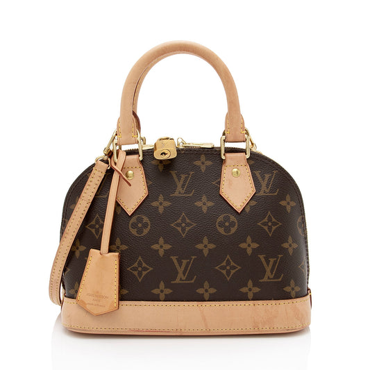 Louis Vuitton Monogram Canvas Alma BB Satchel (SHF-WpS5H4)