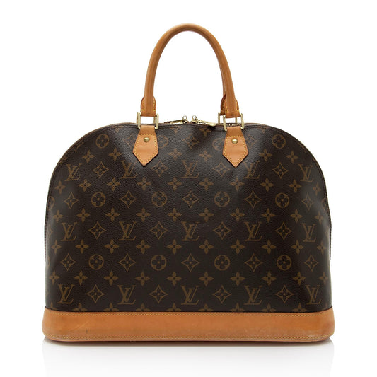 Louis Vuitton Monogram Canvas Alma GM Satchel (SHF-fwHGYa)