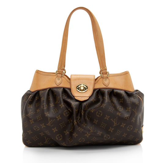 Louis Vuitton Monogram Canvas Boetie MM Satchel (SHF-rt39pB)
