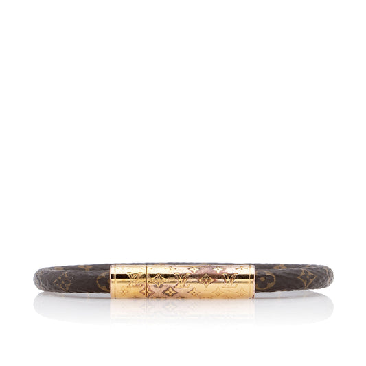 Louis Vuitton Monogram Canvas Confidential Bracelet (SHF-JrHjXf)