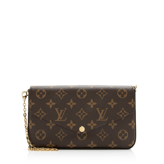 Louis Vuitton Monogram Canvas Felicie Pochette (SHF-23339)