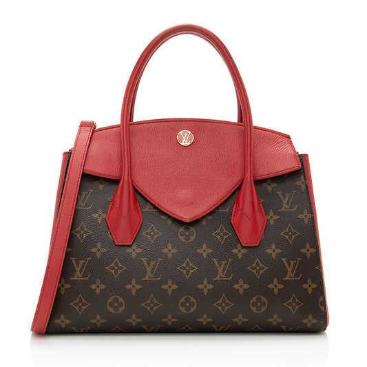 Louis Vuitton Monogram Canvas Florine Satchel (SHF-21771)