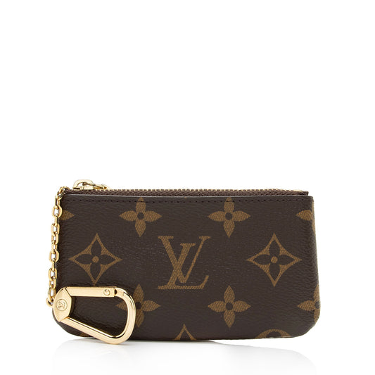 Louis Vuitton Monogram Canvas Key Pouch (SHF-RVtDnS)