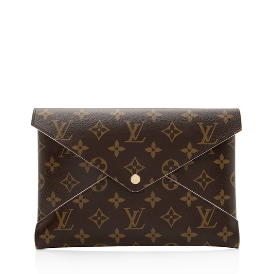 Louis Vuitton Monogram Canvas Kirigami Large Pochette (SHF-JD2uBw)