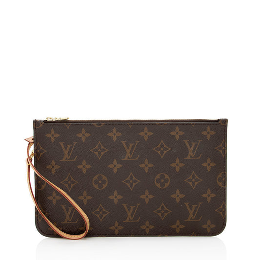 Louis Vuitton Monogram Canvas Neverfull GM Pochette (SHF-21796)