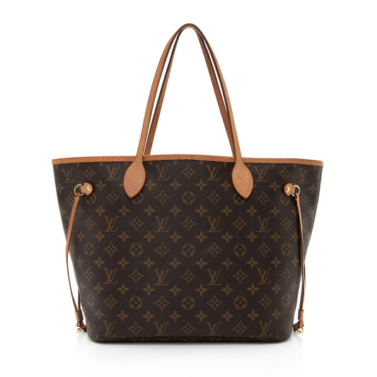 Louis Vuitton Monogram Canvas Neverfull MM Tote (SHF-nZVIFl)