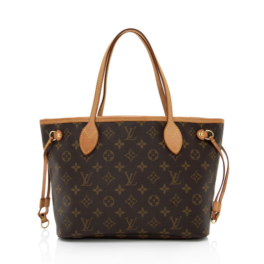 Louis Vuitton Monogram Canvas Neverfull PM Tote (SHF-aV7xhL)