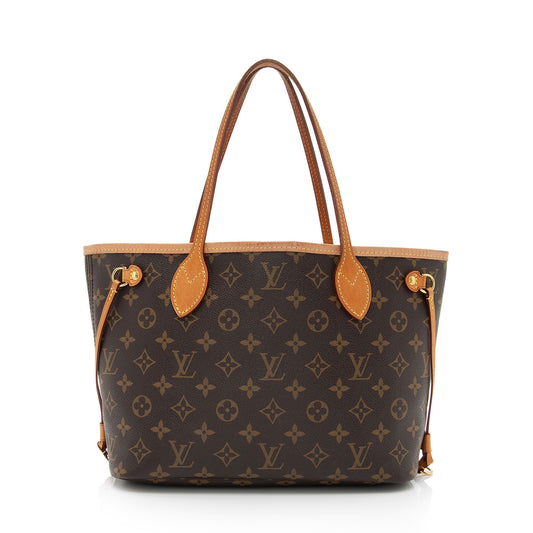 Louis Vuitton Monogram Canvas Neverfull PM Tote (SHF-kxS8y0)