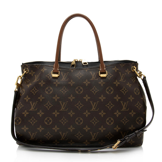 Louis Vuitton Monogram Canvas Pallas Satchel (SHF-96JW7w)