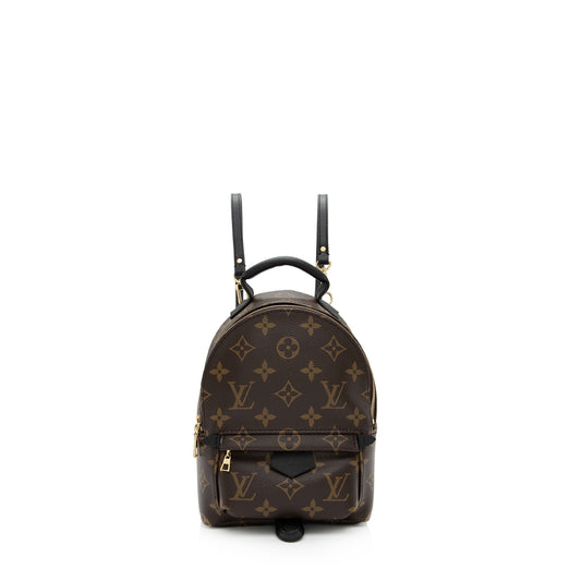 Louis Vuitton Monogram Canvas Palm Springs Mini Backpack (SHF-53Gd7K)