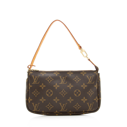 Louis Vuitton Monogram Canvas Pochette Accessoires (SHF-20363)