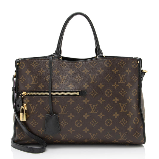 Louis Vuitton Monogram Canvas Popincourt MM Satchel (SHF-Gs9CMh)