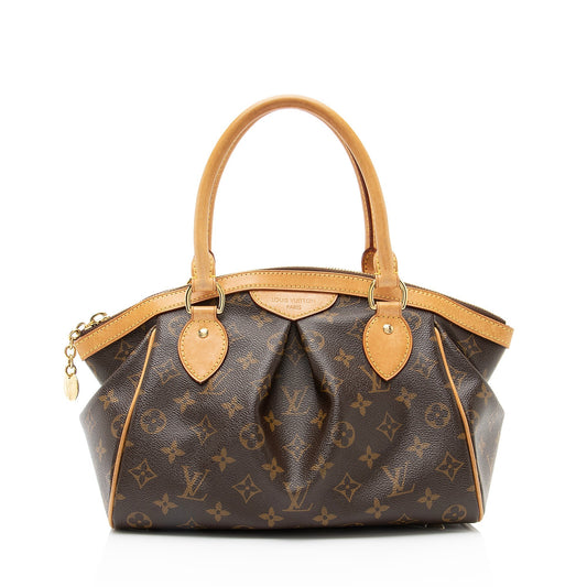 Louis Vuitton Monogram Canvas Tivoli PM Satchel (SHF-23123)