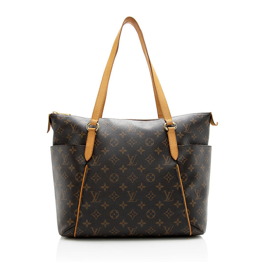 Louis Vuitton Monogram Canvas Totally MM Tote (SHF-21387)