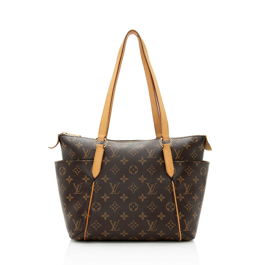 Louis Vuitton Monogram Canvas Totally PM Tote (SHF-20794)