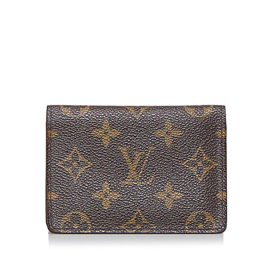 Louis Vuitton Monogram Card Holder (SHG-sp12zQ)