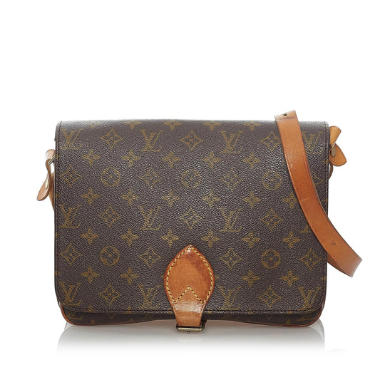 Louis Vuitton Monogram Cartouchiere GM (SHG-31445)