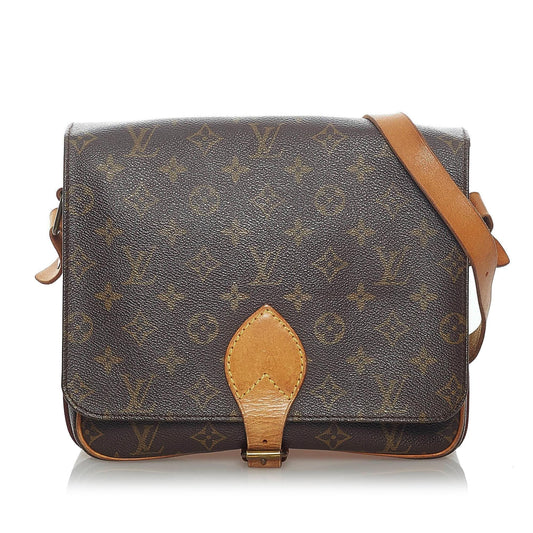 Louis Vuitton Monogram Cartouchiere GM (SHG-32810)