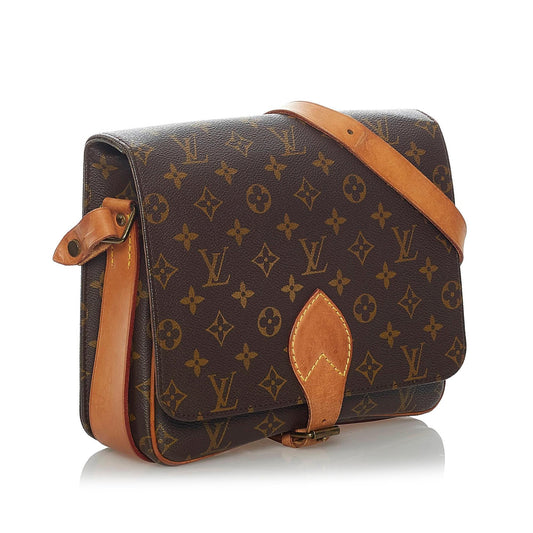 Louis Vuitton Monogram Cartouchiere GM (SHG-34162)