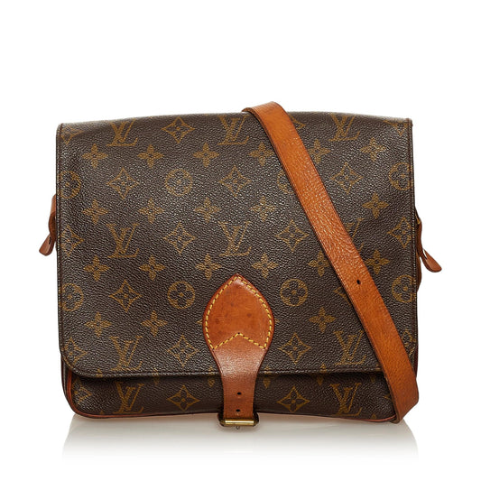Louis Vuitton Monogram Cartouchiere MM (SHG-28878)