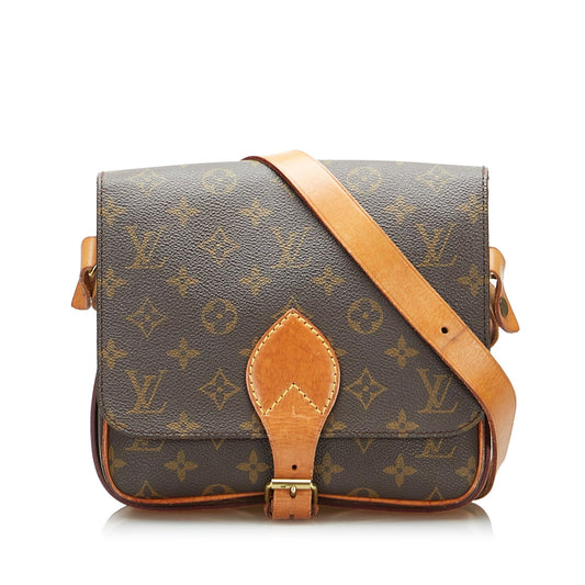 Louis Vuitton Monogram Cartouchiere MM (SHG-1SmWnU)