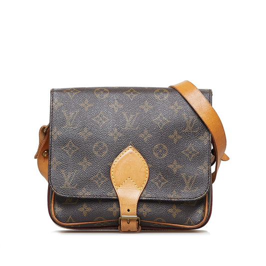 Louis Vuitton Monogram Cartouchiere MM (SHG-0TvVcS)