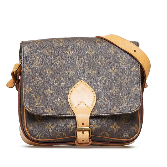 Louis Vuitton Monogram Cartouchiere MM (SHG-FC11Cb)