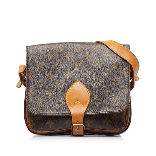 Louis Vuitton Monogram Cartouchiere MM (SHG-cQBUXN)