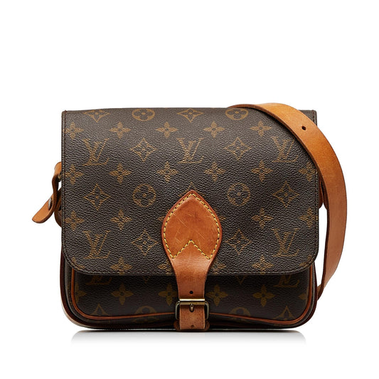 Louis Vuitton Monogram Cartouchiere MM (SHG-7Os6tx)