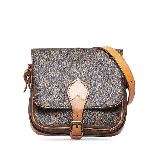 Louis Vuitton Monogram Cartouchiere PM (SHG-AhVa68)