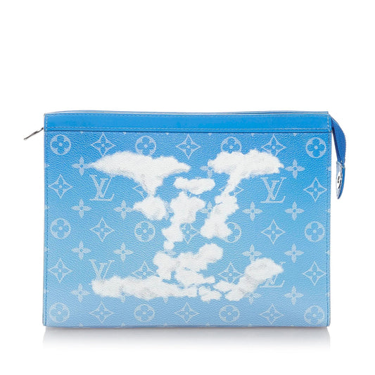 Louis Vuitton Monogram Clouds Pochette Voyage MM (SHG-31616)