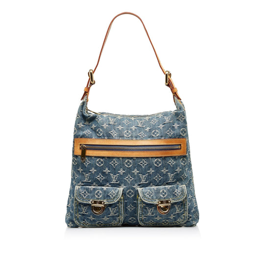 Louis Vuitton Monogram Denim Baggy GM (SHG-q3wwZv)