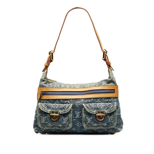 Louis Vuitton Monogram Denim Baggy PM (SHG-nVFqlb)