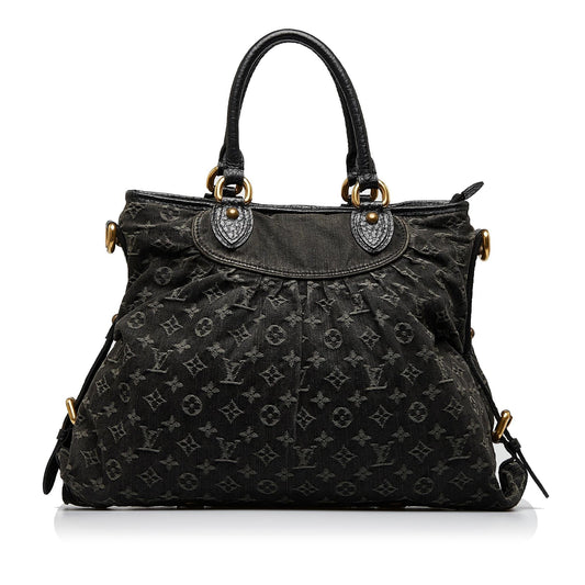 Louis Vuitton Monogram Denim Neo Cabby MM (SHG-qtzpGF)