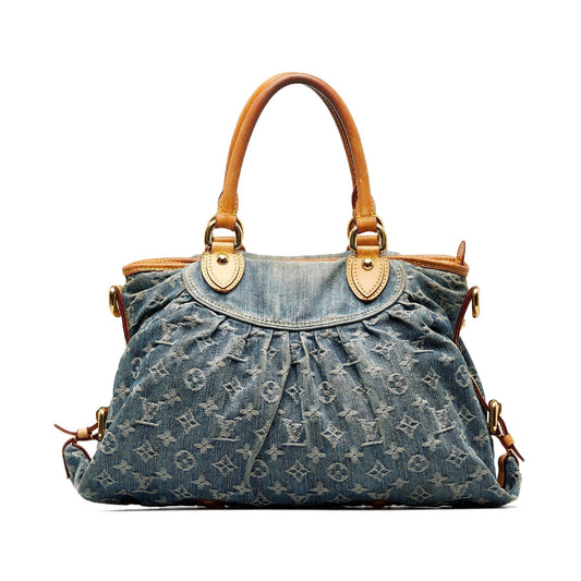 Louis Vuitton Monogram Denim Neo Cabby MM (SHG-bYQHaz)