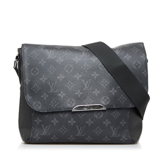 Louis Vuitton Monogram Eclipse Explorer PM (SHG-rAPfvW)